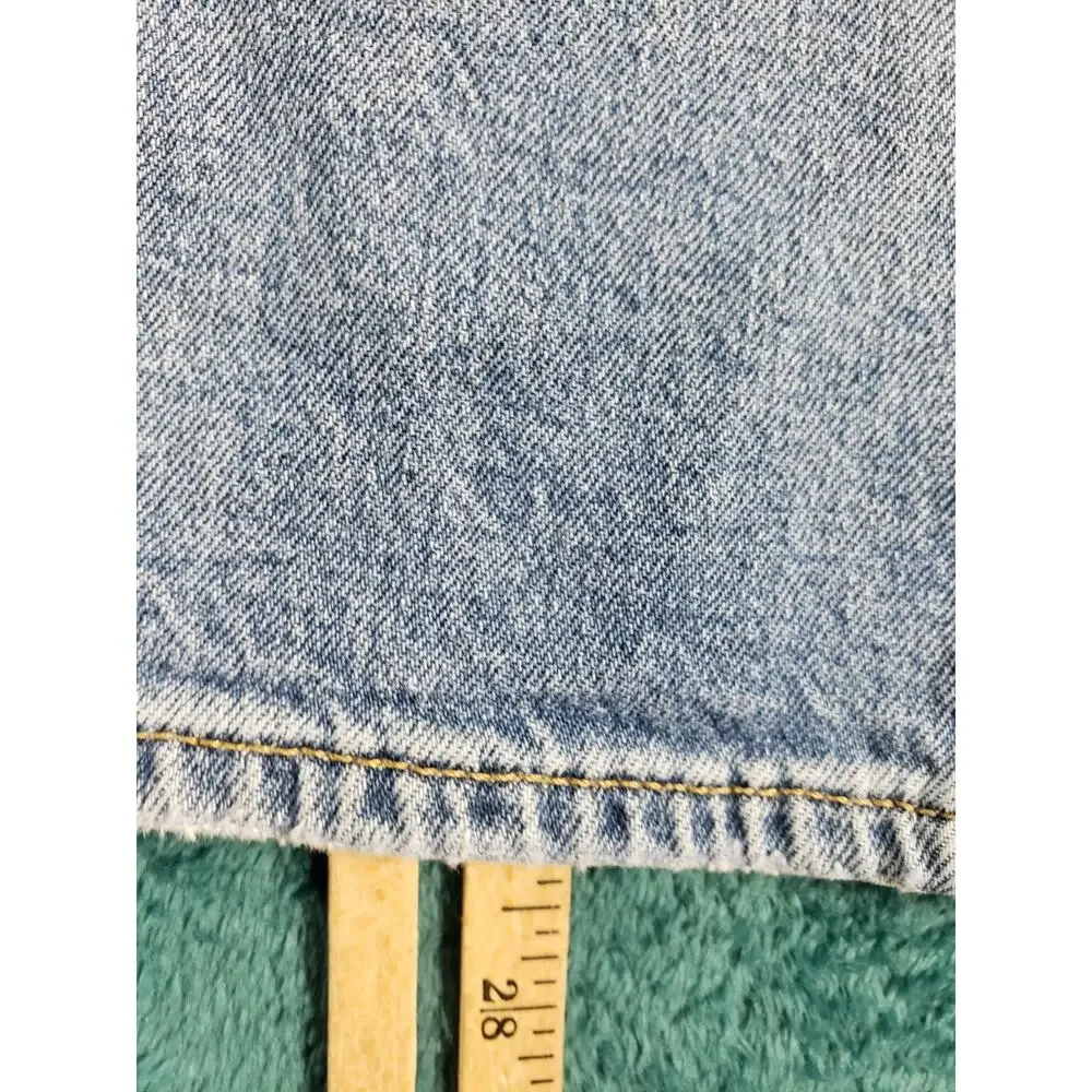 Gap Jeans Size 16 Youth Boys Teen Blue Stretch Denim Pant Mid Rise Relaxed Taper
